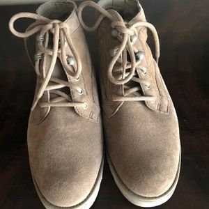 Ugg Lace-up Chukka Boot, Sz 7, Tan